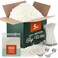 Hearth &amp; Harbor DIY Making Supply Kit Natural Soy Cotton Wicks, Centering Tools, Candle Wax Flakes and More, Multi, 5 lbs