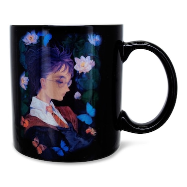 Harry Potter and Hermione Granger Anime-Style Ceramic Mug   Large Coffee Cup For Tea, Espresso, Cocoa   Holds 20 Ounces