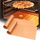 UBeesize 2 Pack Thickened Copper Oven Liners for Bottom of Oven BPA &amp; PFOA Free, Reusable 16x24 Inch Heavy Duty Non Stick Teflon Oven Mats, Fit Electric Gas Toaster Convection Microwave Ovens Grills