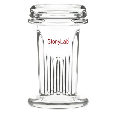 stonylab TLC Developing Tank, Borosilicate Glass TLC Display Chamber Small Dyeing Tank for Thin Layer Chromatography