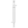 stonylab Liebig Condenser, Borosilicate Glass Liebig Condenser with 24/40 Joint, Jacket Length 11.81 Inch, Laboratory Condensation Distillation Glassware