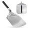 NutriChef NutriChefKitchen Pizza Peel for Oven and Grill-Durable and Safe Aluminum Base with Stainless Steel Handle, One Size