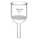 StonyLab Borosilicate Glass Buchner Filtering Funnel with Coarse Frit (G1), 76mm Inner-Diameter, 80mm Depth (250ml)
