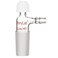 StonyLab Glass Inlet Thermometer Adapter, 24/40 Joint with Side Serrated Hose Connection and Compression Cap Lab Glassware