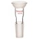 stonylab Glass Adapter with Ball Socket, Borosilicate Glass Connecting Adapter with 35/20 Top Spherical Joint and 24/40 Bottom Inner Joint for Laboratory Lab Supply
