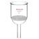 stonylab Borosilicate Glass Buchner Filtering Funnel with Medium Frit, 113 mm Disc Diameter,110 mm Depth (1L)
