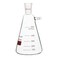 stonylab Filtering Flask with 24/40 Standard Taper Outer Joint, Heavy Wall Borosilicate Glass Filter Flask, Bolt Neck with Tubulation, 500 ml