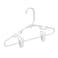 Honey Can Do Kids Clothes Hangers with Clips, HNG-09047 White, 7" x 0.25" x 11.75 inches, 18-Pack