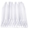 Comfy Package [100 Pack] Jumbo Smoothie Straws, Plastic Boba Straws, Milkshake Straws - Clear