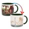 The Unemployed Philosophers Guild Ice Age Megafauna Heat Transforming Mug - Coffee Changes Prehistoric Beasts to Fossils, Comes in Fun Box, 14. oz