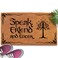Speak Friend and Enter Doormat 30x17 Inch, The Lord of the Rings Merchandise Welcome Mat Funny, Speak Friend and Enter Welcome Mat, Lotr Gifts, Lord of the Rings Decor, Funny Lord of the Rings Doormat