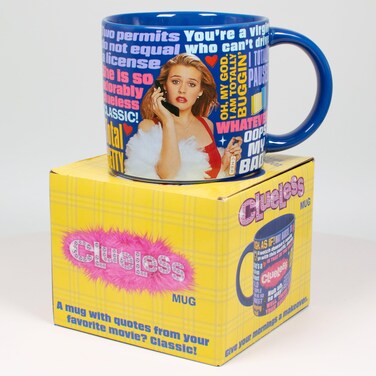 The Unemployed Philosophers Guild Clueless Coffee Mug - Iconic Quotes from the Cult Classic Movie, Officially Licenced, Comes in Fun Gift Box, 14oz