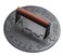 Bellemain Bacon Press 8.5-Inch Round   Heavy-Duty Cast Iron Grill Press for Perfectly Seared Bacon, Steak &amp; Sandwiches   Equalized Weight Distribution