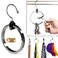 ROLLY HANGER Multipurpose Closet Hangers- Tie and Belt Hanger for Closet- Great Space Saving Belt Organizer for Closet- Ideal for Storing Belts, Ties, Scarfs, Baseball Hats, Purses &amp; More- 1 Pack