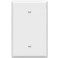 ENERLITES Blank Device Wall Plate, Jumbo Blank Covers, Over-Size 1-Gang 5.5" x 3.5", Unbreakable Polycarbonate Thermoplastic, 8801O-W, White