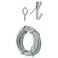 ARROW 160390 Light to Medium Duty Picture Hanging Kit, Zinc Plated