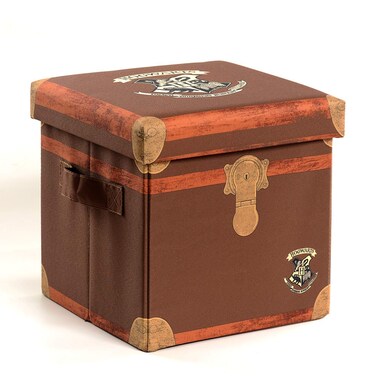 Seven Times Six Harry Potter Hogwarts Storage Bin with Lid 10" X 10" X 10