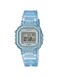 Casio Illuminator Alarm Chronograph Clear Blue Digital Watch LA-20WHS-2A
