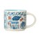 Starbucks 2021 Fukuoka Been There Series 14.0 fl oz (414 ml), Regular Size, Blue