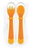Simba Heat Sensing Spoon &amp; Fork Set (Orange)