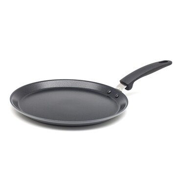 OXO SoftWorks Hard Anodized 11" Griddle Pan, 3-Layered German Engineered Nonstick Coating, Induction Suitable, Dishwasher Safe, Gray