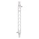 StonyLab Borosilicate Glass Allihn Condenser with 24/40 Joint 400mm Jacket Length Lab Glass Condenser
