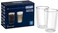 De'Longhi DLSC319 16.6 FL oz Thermal Glasses, set of 2