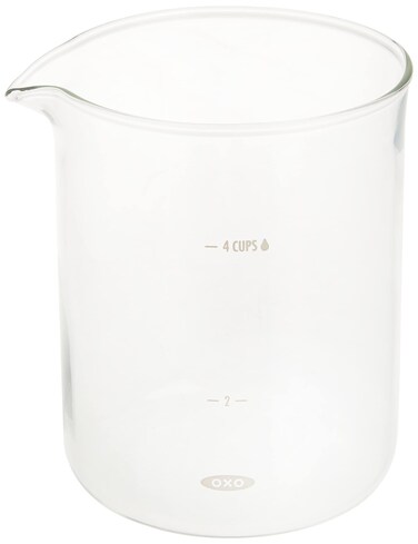 OXO Good Grips 4-Cup French Press Replacement Carafe, 17-Ounce
