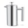 TOPINCN French Press Coffee Maker Stainless Steel Espresso &amp; Tea French Press Maker- Double Wall,Rust-, 350ml