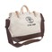 Klein Tools 5102-18SP Deluxe Canvas Tool Bag Made of Natural Canvas with 13 Interior Pockets and Detachable Shoulder Strap, 18-Inch