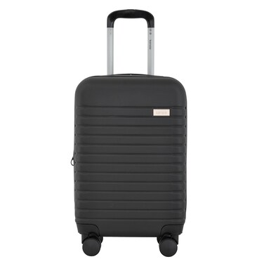 kensie 20" Graceful Hardside Carry-On Luggage, Black