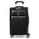 Travelpro Platinum Elite Softside Expandable Carry on Luggage, 8 Wheel Spinner Suitcase, USB Port, Suiter, Men and Women, Shadow Black, Carry On 21-Inch