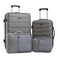 Wrangler Miami Luggage &amp; Packing Cubes, Desert Taupe, 4 Piece Set