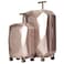 kensie Women's Gemstone Luggage, Rose Gold, 2 Piece Set (28"/20")