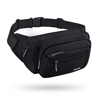 FREETOO Waist Pack Bag Fanny Pack for Men&amp;Women Hip Bum Bag with Adjustable Strap for Outdoors Workout Traveling Casual Running Hiking Cycling
