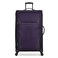 U.S. Traveler Aviron Bay Expandable Softside Luggage with Spinner Wheels, Purple, 30-Inch