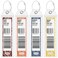Disney Cruise Luggage Tag Holder by Cruise On [4 Pack] for All Disney Cruise Line DCL Ships Dream, Fantasy, Magic, Wonder, Wish, Treasure, Adventure &amp; Destiny in 2025 &amp; 2026