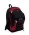 Everest Two-Tone Backpack with Mesh Pockets, Burgundy/Black, One Size