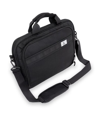 Everest Slim Briefcase, Black, One Size