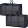 Extra Large Moving Bags with Strong Zippers &amp; Carrying Handles, Storage Bags Storage Totes for Clothes, Moving Supplies, Space Saving Oversized Storage Bag Organizer for Moving, Traveling (2 Pack)
