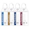Holland America Cruise Luggage Tag Holder by Cruise On [4 Pack] - Fits All Holland America Ships &amp; Tags - Cruise Essentials 2025 &amp; 2026 - Waterproof &amp; Clear Luggage Tags