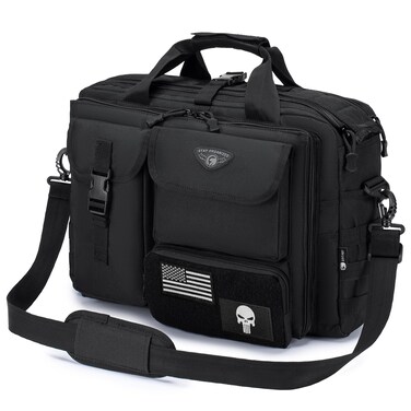 Stypos Tactical Messenger Bag, Tactical Briefcase for Man Military Laptop Bag Messenger Shoulder Bag