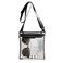 Lingshare Clear Bag For Stadium Events Clear Bags for Women (black)