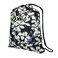 Roxy Light As A Feather Compact Drawstring Backpack, Wild Wind Hibiscus Mirage, 14L