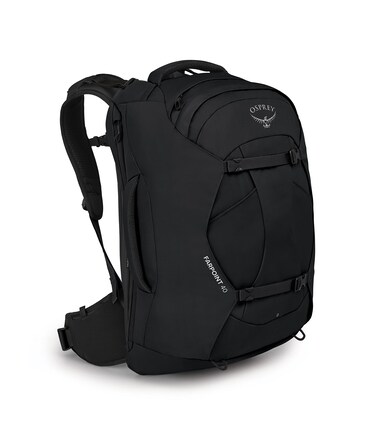 Osprey Farpoint 40L Men's Travel Backpack, Black
