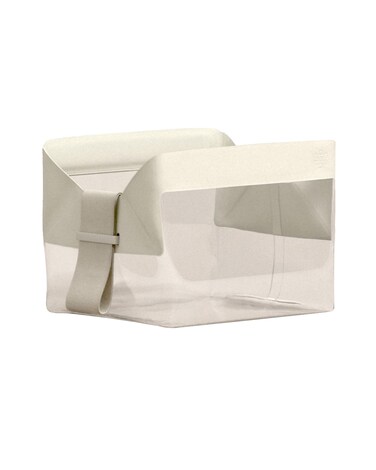 Cadence Parcel - Clear Dopp Kit with Magnetic Closure - Durable and Leak-Resistant Travel Toiletry Kit - TSA-Compliant and Modular Design - Small Hygiene Bag for Travel Essentials - 1 Qt
