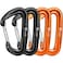 12KN Heavy Duty Carabiner Clips - 3.2'' Small Carbineers for Hiking Camping Hammocks Keys Keychains Dog Leashes - Ideal for Outdoor Enthusiasts