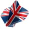 RED DRAGON Hardcore Union Jack Extra Thick Standard Dart Flights - 5 Sets Per Pack (15 Dart Flights in Total)