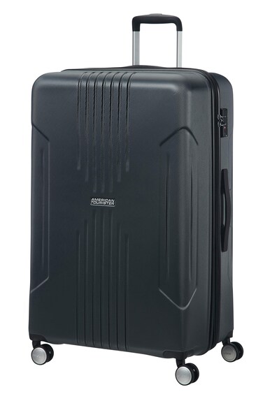 American tourister Suitcase, Black (Dark Slate), L (78 cm-120 L)