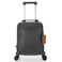 UNIKER Carry On Luggage with Cup Holder,16 Inch Hard Shell Suitcases with 4 Spinner Wheels, Cabin Bag Wheeled Bag Airline Approved,Expandable Carry-ons Yellow